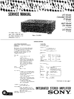 Sony TA-AV501 - Service Manual 